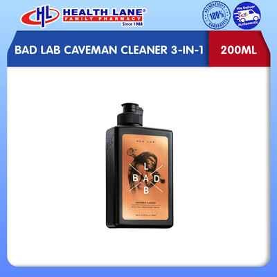 BAD LAB CAVEMAN CLEANER 3-IN-1 (200ML)